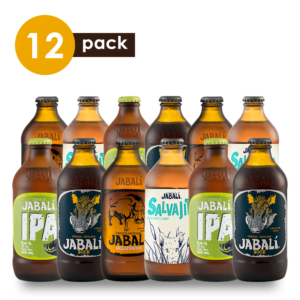 Cerveza jabali Beerpack 12