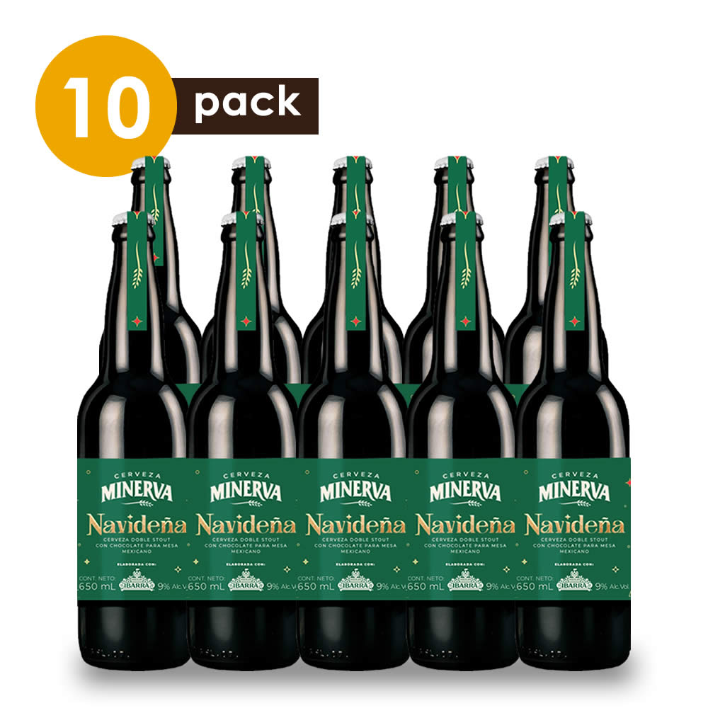 Beerpack 10 Cervezas Minerva Navideña