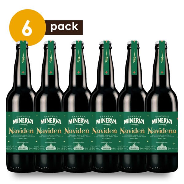 Beerpack 6 Cervezas Minerva Navideña